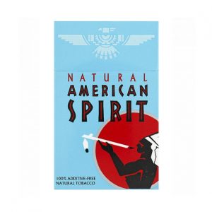 American Spirit Natural Blue Box