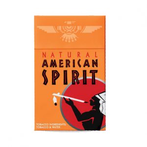 American Spirit Natural Orange Box