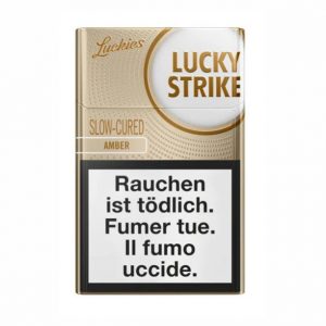 Lucky Strike Amber Box